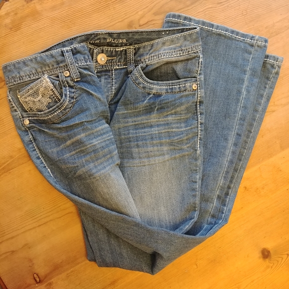 rhythm in blues Jeans Rhythm In Blues Jeans Size 8 Short Poshmark